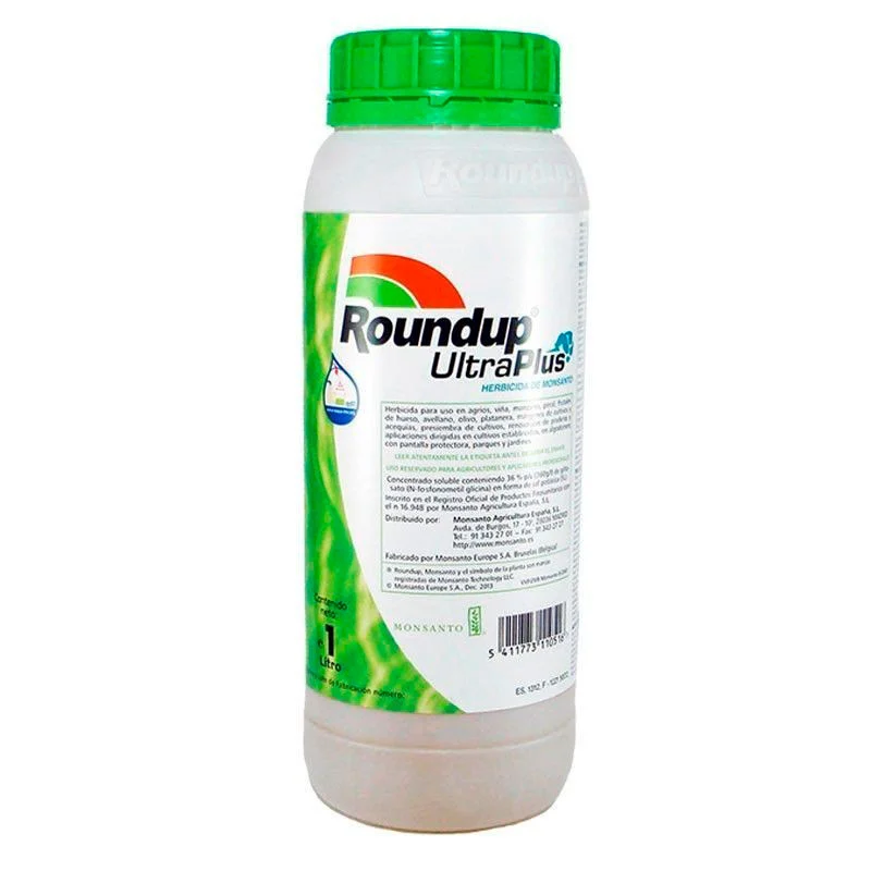 Désherbant Glyphosate Herbicide ROUNDUP Ultraplus 1L