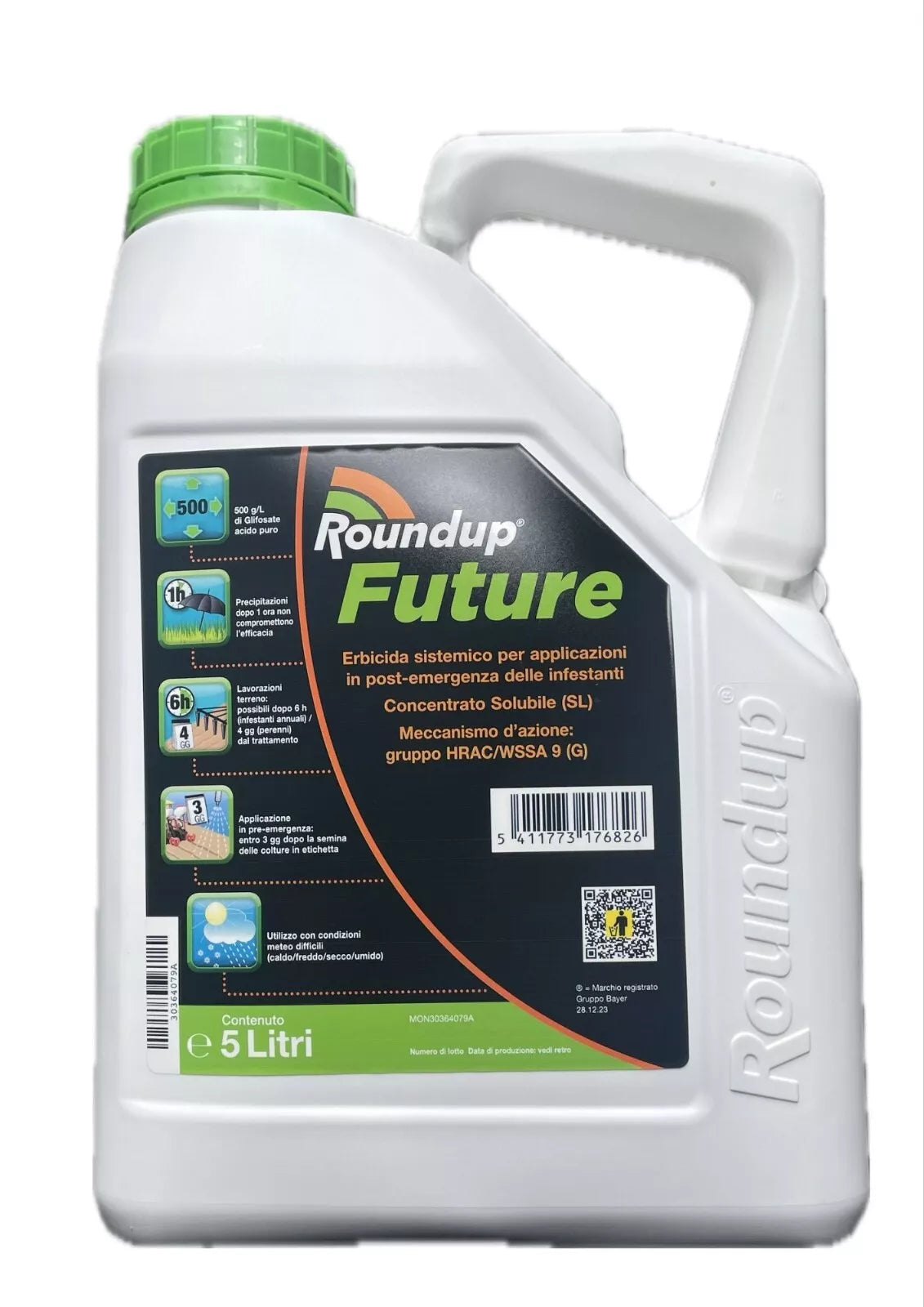 Désherbant au glyphosate ROUNDUP PLATINUM FUTURE 5 L